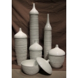 拉絲高瓶(亮黑)/組另有亮白色(共6種款式尺寸) y14380 立體雕塑.擺飾 立體擺飾系列-器皿、花器系列